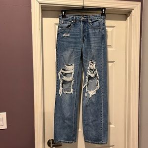 Aeropostale size 4 90s baggy distressed